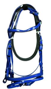 Brida para Caballo de PVC Biothene Personalizada de Marca, Alta Calidad para Uso Ecuestre, Embalaje en Cartón, Varios Tamaños y Colores, MOQ de 25 Piezas - Product Image 3