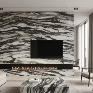 Mármol Blanco Fantasma Pulido Moderno para Interiores, Cocina, Baño, Sala de Estar, Comedor, Apartamento, Villa - Product Image 1