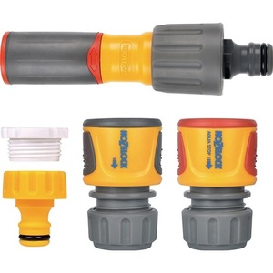 HOZELOCK Starter <b>Set</b> for <b>Garden</b> 3/4\"-19 mm Plastic Water Connectors - Product Image 1