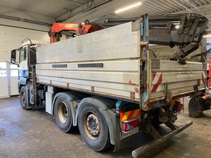 MEJOR ENVÍO Camión volquete 6X2 MANN TGS 28.360 KLIMA Camión grúa volquete Euro 6 Sistema hidráulico de transmisión automática - Product Image 5