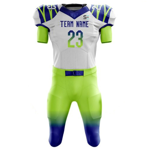 Uniformes de Fútbol Americano de Diseño Personalizado, Alta Calidad, 100% Poliéster, Ropa Deportiva Transpirable, Uniformes de Fútbol Americano - Product Image 5