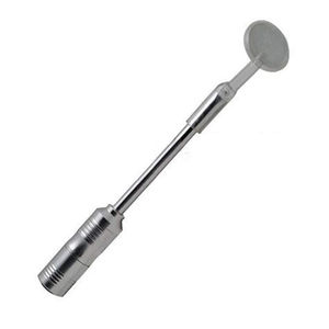 Espejo Dental Manual Profesional con Mango de Acero Inoxidable, Agarre Acolchado de Lujo, 13 Posiciones de Mandíbula, Certificado CE, Clase I Quirúrgico - Product Image 1