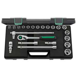 ชุดประแจบล็อกหกเหลี่ยมและสี่เหลี่ยมจัตุรัส Stahlwille ขนาด 1/2 นิ้ว จำนวน 22 ชิ้น - Product Image 1