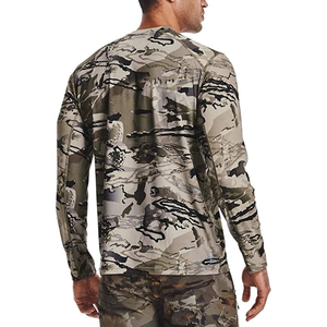 Chemises de chasse camouflage personnalisées pour hommes, respirantes, anti-humidité, séchage rapide, légères, en tissu polyester/coton, coupe-vent, complètes - Product Image 3