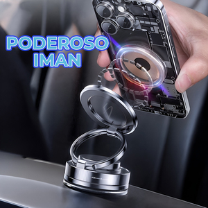 Supporto Magnetico Intelligente per Telefono con Rotazione a 360° e Ventosa per Viaggi in Aereo e Gaming, in Lega Resistente e Materiale PC - Product Image 4