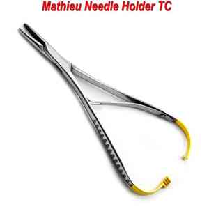 Meilleure vente orthodontique Mathieu porte-aiguille manuel Source d'alimentation TC hémostat Instruments chirurgicaux dentaires - Product Image 6