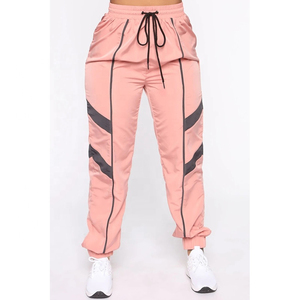 Sportswear 100% Polyester Lightweight Windproof With Custom Logo <b>Women</b> <b>Windbreaker</b> Set - Product Image 3