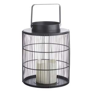 Farol Decorativo de Hierro Forjado con Detalles, Perfecto para Festivales, Cenas a la Luz de las Velas, Interiores del Hogar y Áreas Exteriores - Product Image 2