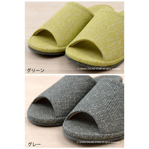 รองเท้าแตะ PVC ไซส์ LL (26-27 ซม.) สีเขียว/เทา/งาช้าง/ส้ม แบบเปิดนิ้วเท้า ดูแลง่าย เช็ดทำความสะอาดได้ ลายรูปนกฮูก - Product Image 3