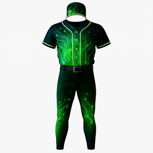 Uniformes de baseball avec logo personnalisé de haute qualité Vêtements pour hommes Taille et design personnalisés pour les joueurs de softball - Product Image 2