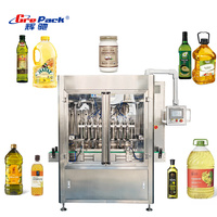 Machine de remplissage de bocaux en verre pour huile de coco vierge avec couvercle hermétique, machine de remplissage d'huile de palme comestible personnalisée