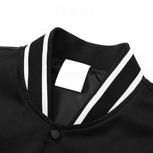 Chaquetas universitarias de tendencia superior para hombre, prendas de vestir de otoño con letras, chaqueta Bomber informal de béisbol deportiva para invierno - Product Image 4