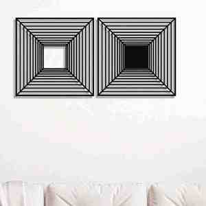 Haute Qualité Carré En Métal Cadre Mur Décor Classique Bureau Art Artisanat Vente Chaude Ramadan Mur Décor-Fabricant Exportateur - Product Image 6