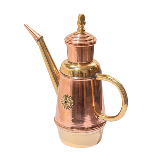 Luxury Copper Materiel Handcrafted Handmade <b>Oil</b> Cruet <b>Kitchen</b> <b>Oil</b> Can450ml & 1000ml Cooking Olive <b>Oil</b> <b>Bottle</b> Pot - Product Image 1