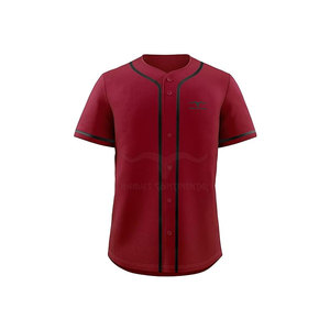 เสื้อกีฬาเบสบอลออกแบบอาชีพระบายอากาศปรับแต่งได้ - Product Image 1