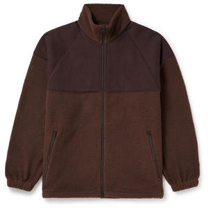 Veste Respirante Coupe-Vent en Polaire Véritable Unisexe Premium Meilleur Prix Hiver Style Formel avec Logo Avant Teint Plain-Vente en Ligne - Product Image 1