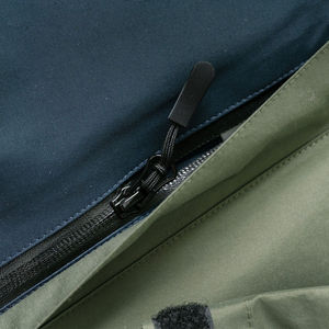 Veste d'hiver imperméable unisexe de qualité pour homme, coupe-vent respirant avec capuche, logo frontal, vente en gros - Product Image 6