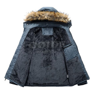 Manteaux d'hiver pour l'extérieur Veste de ski OEM ODM Logo personnalisé Veste de neige imperméable et coupe-vent - Product Image 3