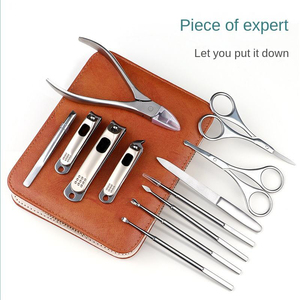 Cao cấp 12-Mảnh Bộ Thép Không Gỉ Cắt Móng Tay Nhà Móng Chân & Làm Móng Tay Công Cụ Làm Đẹp Cho Chăm Sóc Móng Tay - Product Image 5