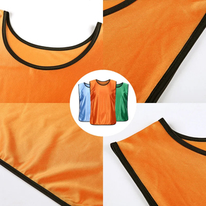 เสื้อซ้อมฟุตบอลผ้าโพลีเอสเตอร์เสื้อ100% สำหรับฝึกซ้อมฟุตบอลผ้าโพลีเอสเตอร์ - Product Image 5