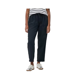 Ladies Casual Tie Waist Joggers Anti-Rides et Anti-Statique Woven Fabric Washed Technics - Product Image 1