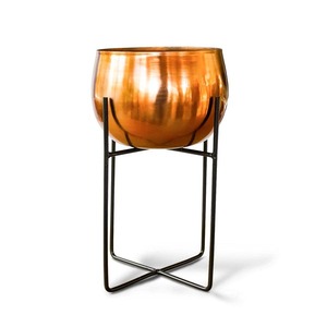 Macetas de metal hechas a mano, eleva tu espacio con diseños de moda, macetas colgantes para balcón, sala de estar - Product Image 1