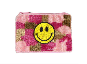 Monedero de Cuentas de Semillas con Diseño de Flor de Lis de la India, Monedero Hecho a Mano para Mujeres y Niñas por MD HANDICRAFTS - Product Image 2