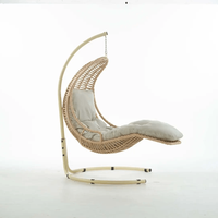 Fauteuil suspendu œuf européen moderne le plus vendu, fabriqué en Turquie, en métal et rotin, pour salle de sport, jardin, terrasse, mobilier de loisirs, couleur personnalisable