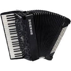 NOUVEAU Hohners Amica Forte IV 120 BK - Product Image 1