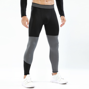 Pantalons de sport Impression par sublimation Vêtements de sport Séchage rapide Collants de compression pour l'entraînement Leggings de sport pour hommes Respirants - Product Image 4