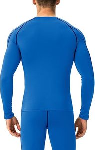 Wholesale Custom Soft Crewneck Long Sleeve <b>Compression</b> <b>Shirt</b> <b>Men</b> Quick Dry Fitness Gym Top - Product Image 3