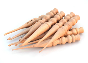 Ensemble de crochets en bois de plage fabriqués à la main Crochets à tricoter en bois pour tricoter et crocheter - Product Image 4