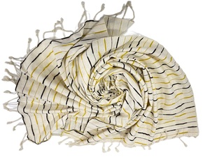 100% Pure Cotton Fouta Pareo <b>Shawl</b> Customizable Designs Sizes Mumbai India-Traditional Scarves Argyle Pattern Exported Worldwide - Product Image 2