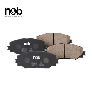 N & B Nao ผ้าเบรกไม่มี AN742K ทองแดงเซรามิกสำหรับ Toyota Corolla altis D1210 04465-02220 D2274ผ้าเบรกเซรามิก - Product Image 2