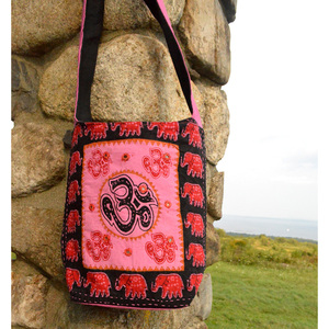 Handmade Designer Thai Cotton Jhola <b>Bag</b> HIPPIE Hobo Sling Crossbody Shoulder <b>Bag</b> Wholesale Fabric <b>Evening</b> <b>Bags</b> - Product Image 1