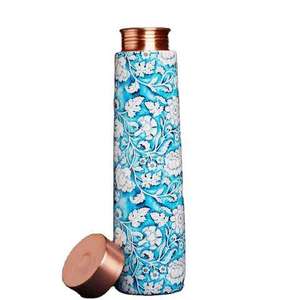 Glossy Copper Polished Finished Pure Copper Metal Water Bottles at Low Price - Product Image 3