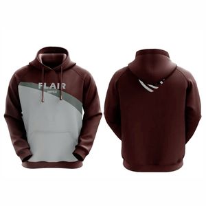 Meilleures ventes de sweats à capuche à manches longues de grande taille pour hommes sur mesure multicolores imperméables doublés avec motif brodé - Product Image 5