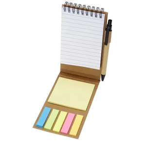 Flipper Promotional Memo <b>Pad</b> with Adhesive Stickers and Black Ballpoint Pen Blocchetto - Product Image 2