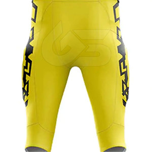 Uniforme de football américain personnalisé pour équipe, qualité supérieure, respirant, séchage rapide, jersey 100% polyester, ensemble short, options grandes tailles - Product Image 6