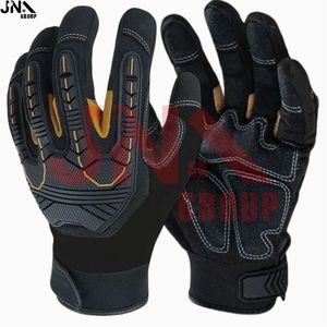 Guantes de impacto de alto rendimiento impermeables para trabajo pesado Guantes mecánicos Guantes de seguridad para el trabajo - Product Image 2
