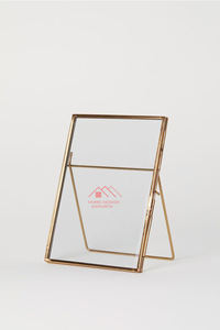 <b>4x4</b> Brass Metal <b>Photo</b> <b>Frame</b> With Cotton Stings Wall Decorative Metal <b>Frames</b> - Product Image 4