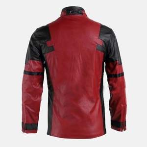 Veste en cuir de costume de Ryan Reynold - Product Image 3