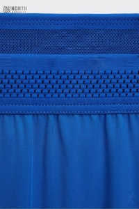 กางเกงขาสั้นผ้าใบผ้าถักเอวยางยืดระบายอากาศได้ดีสำหรับผู้ชายกางเกงขาสั้นสำหรับฝึกซ้อมสีพื้นออกแบบได้ตามต้องการ - Product Image 6