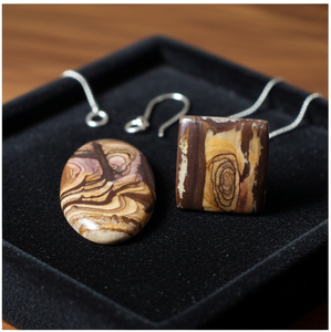 Cabochon de jaspe naturel de l'Outback, de haute qualité, lisse et poli, pierre précieuse de quartz en vrac, accessoire de bijouterie fait à la main, formes variées - Product Image 2