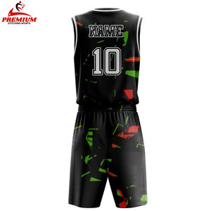 Nouveaux uniformes de basket-ball de qualité supérieure Ensembles d'uniformes de basket-ball pour adultes et enfants personnalisables nouvellement conçus - Product Image 2