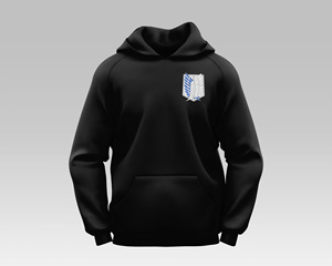 Sweat à capuche streetwear lourd unisexe en molleton de coton, sweat à capuche Hip Hop vierge Y2K pour marques et merch - Product Image 6