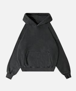 เสื้อฮู้ดแนวสตรีทเสื้อสวมหัวโอเวอร์ไซส์มีซิปหนาใส่สบายออกแบบโลโก้ได้ตามต้องการ - Product Image 1