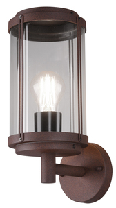 Lámpara de pared de óxido de tanaro E27 IP44 (Trio Lighting 202360124) - Product Image 1