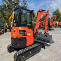 Miniexcavadora Kubota KX033-4 2017 de Alto Rendimiento, Compacta de 3 Toneladas con Sistema Hidráulico Avanzado, Motor con 5 Años de Garantía