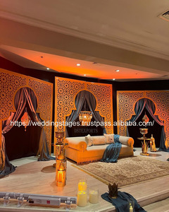 Marcos de fondo cortados con láser de estilo marroquí para escenario Walima, Material de Metal de alta calidad, tamaños personalizados, nuevos paneles, boda musulmana, EE. UU. - Product Image 4
